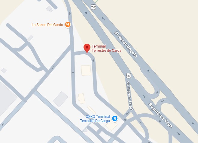 Mapa Ubicación Deltagas Cota